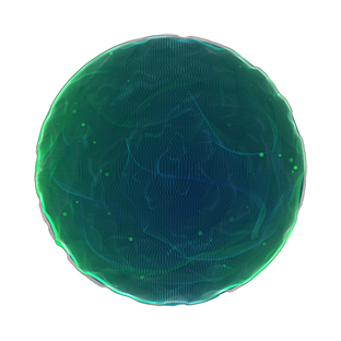 green sphere